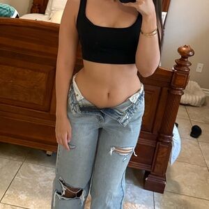 PacSun 90s Boyfriend Jeans Size 25 Light Medium Wash